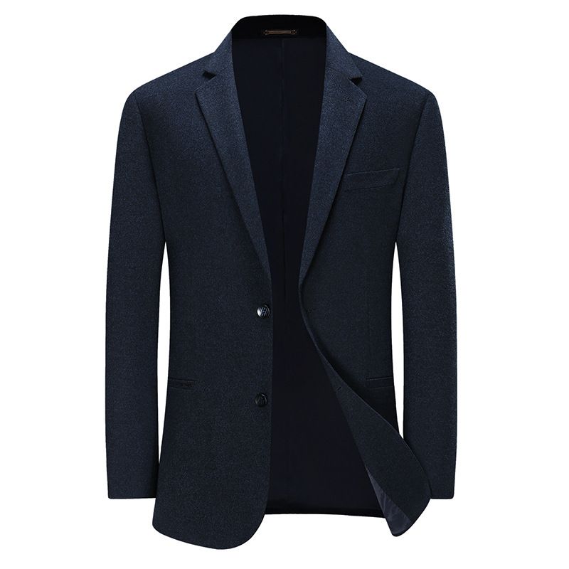 Blazer Masculino Grandes Esporte Casaco Casual Negócios Moderno Dois Botões Lapela