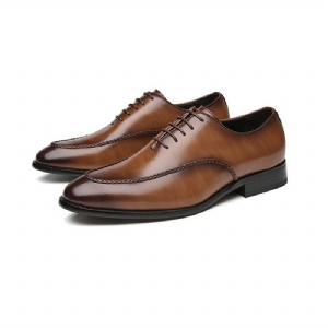 Sapatos Formais Masculinos Oxford Business Modern Retro Cinzelado Toe